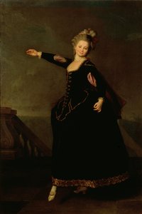 Retrato de Natalia Semenovna Borshchova (1758-1843) 1776